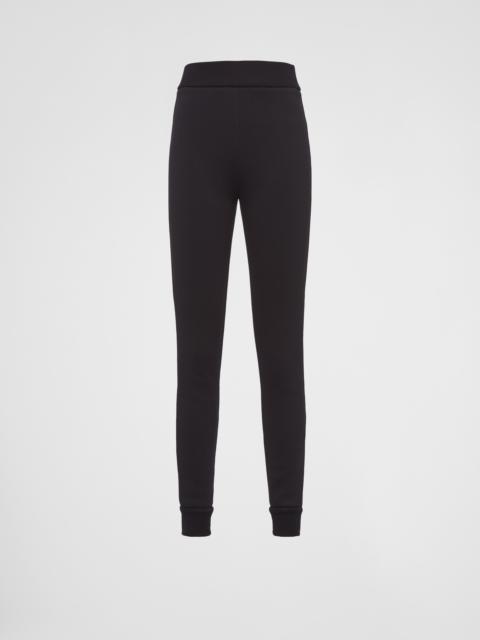 Prada Cotton fleece leggings