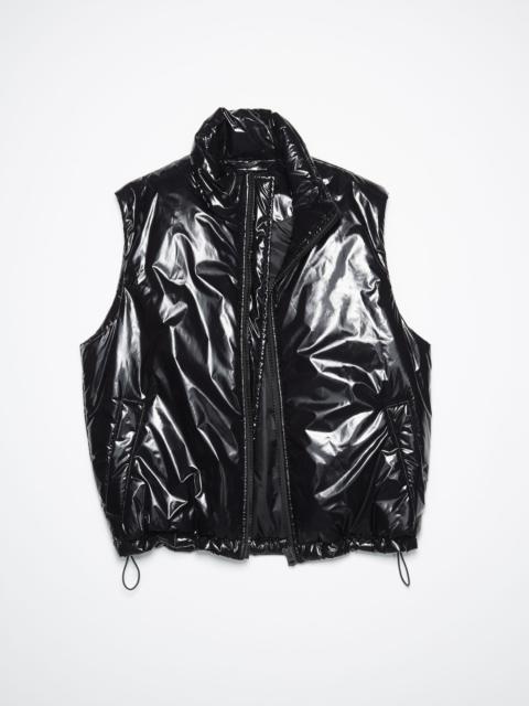 Acne Studios Nylon puffer vest - Black