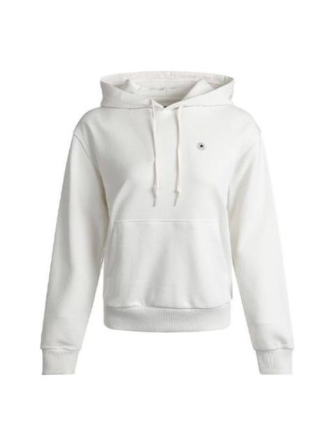 (WMNS) Converse Casual Hoodie 'White' 10021640-A08