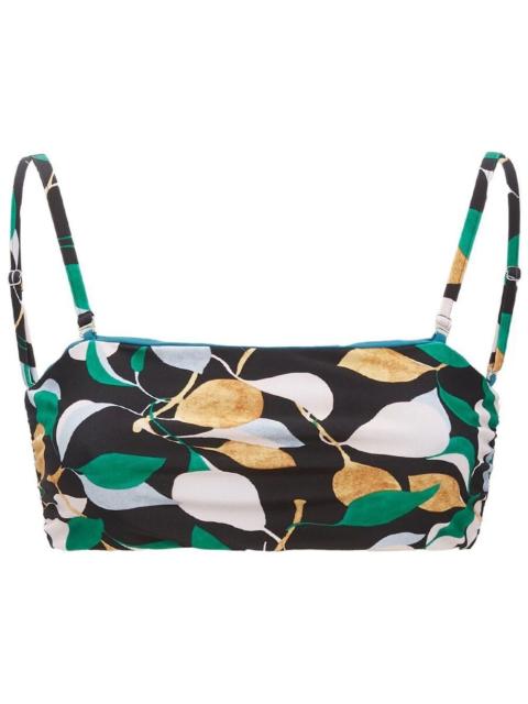 La DoubleJ reversible bandeau bikini top