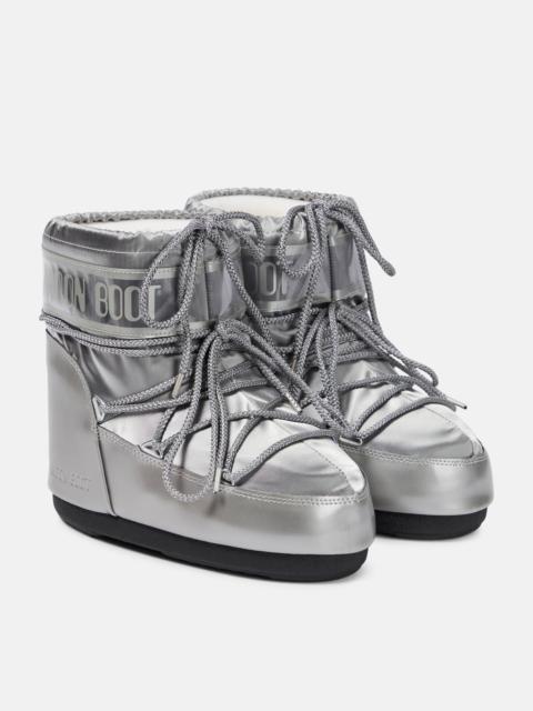 MOON BOOT Icon Low metallic snow boots