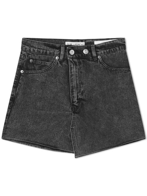 Our Legacy Our Legacy Cover Denim Skirt