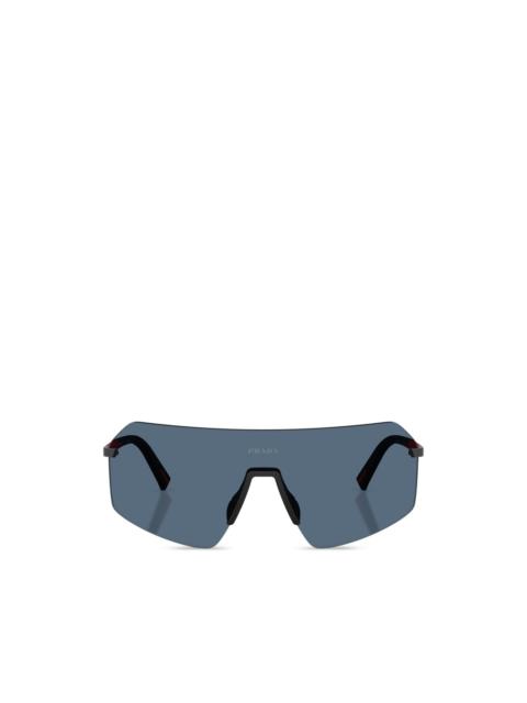 Prada shield-frame sunglasses