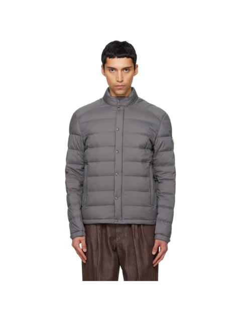 Moncler Gray Selves Short Down Jacket