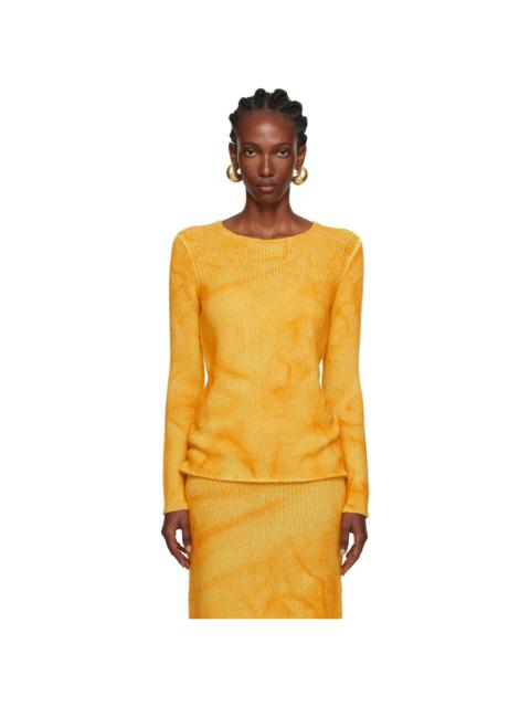 GABRIELA HEARST Yellow Chivall Sweater