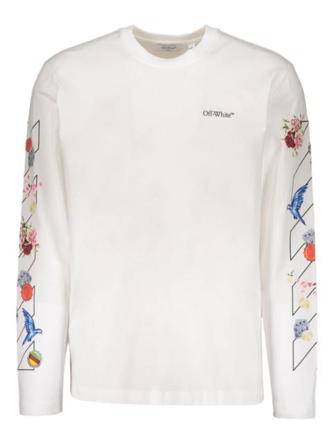 long-sleeve graphic T-shirt
