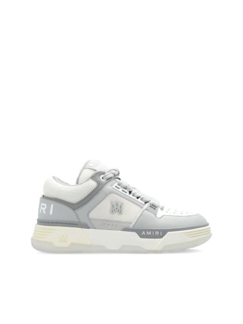 MA-1 panelled leather sneakers