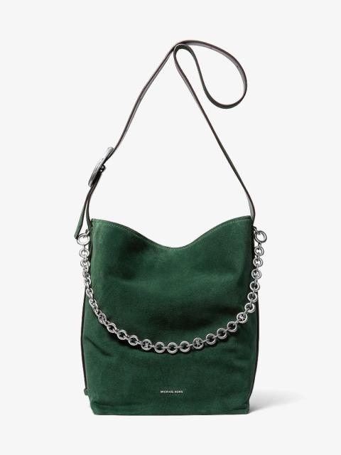MICHAEL KORS Nolita Large Suede Bucket Bag