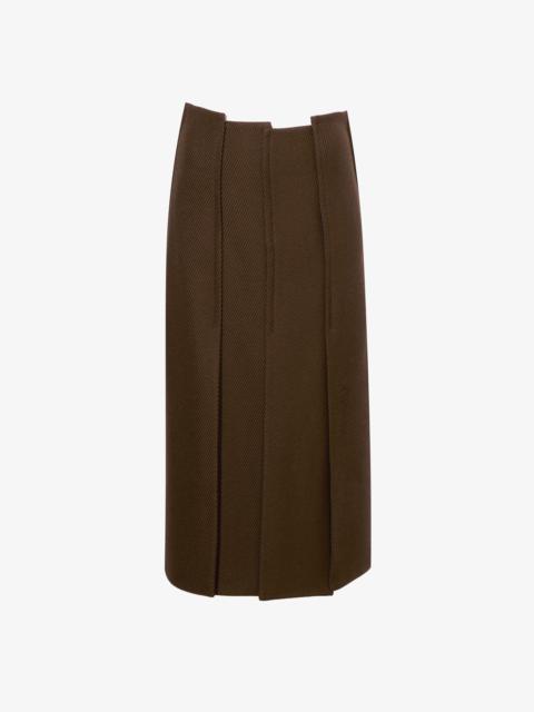 Proenza Schouler Diane Skirt in Wool Twill