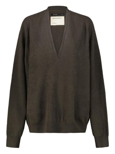 FRENCKENBERGER V-neck cashmere sweater