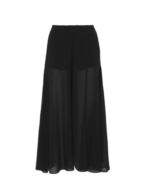 Chloé FLUID PANTS IN SILK GEORGETTE