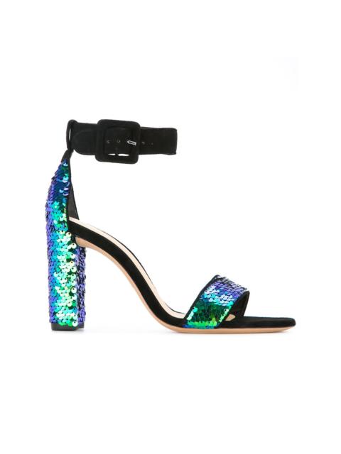 ALEXANDRE BIRMAN sequin embellished sandals