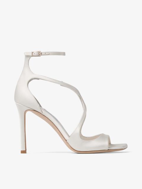 JIMMY CHOO Azia 95
Ivory Satin Sandals