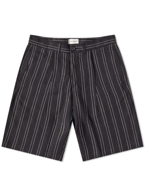 Oliver Spencer Pleated Shorts