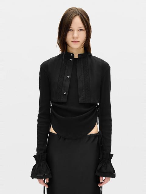 Ann Demeulemeester Suna Raw Edge Ruffled Cuffs