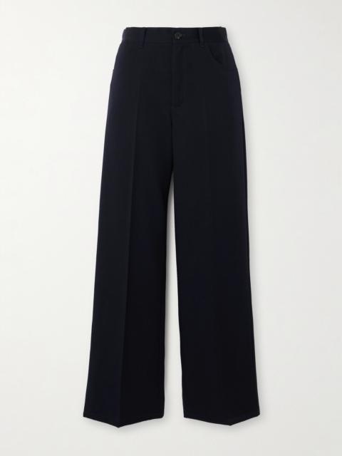 Jil Sander Wool-gabardine Straight-leg Pants