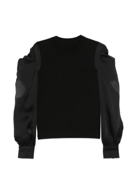 sacai long-sleeve T-shirt