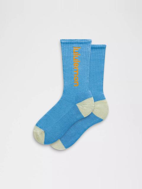 lululemon Unisex Daily Essential Crew Socks *Wordmark