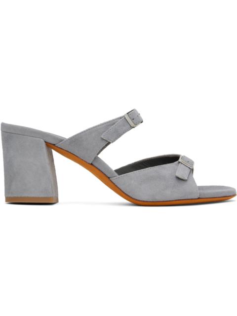 MARYAM NASSIR ZADEH Gray Una Heeled Sandals
