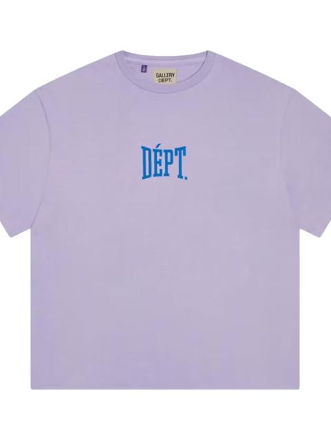 GALLERY DEPT. Dept Logo T-Shirt "Purple & Blue" GD219