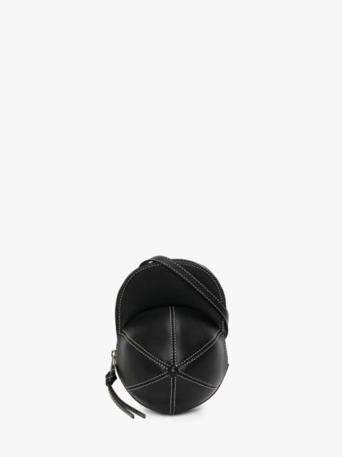 MEDIUM CAP BAG - LEATHER CROSSBODY BAG