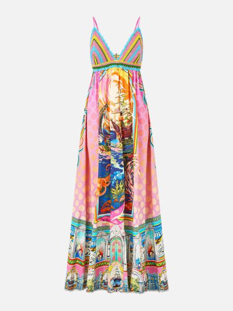 CAMILLA BRALETTE DETAIL DRESS