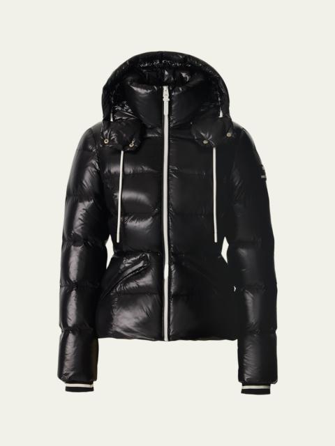 MACKAGE x Roller Rabbit Madalyn-RR Down Jacket with Removable Hood