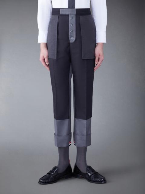 Thom Browne Twill Classic Backstrap Trouser