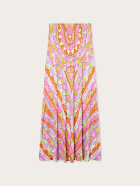 PUCCI MANUBA PRINT LONG SKIRT