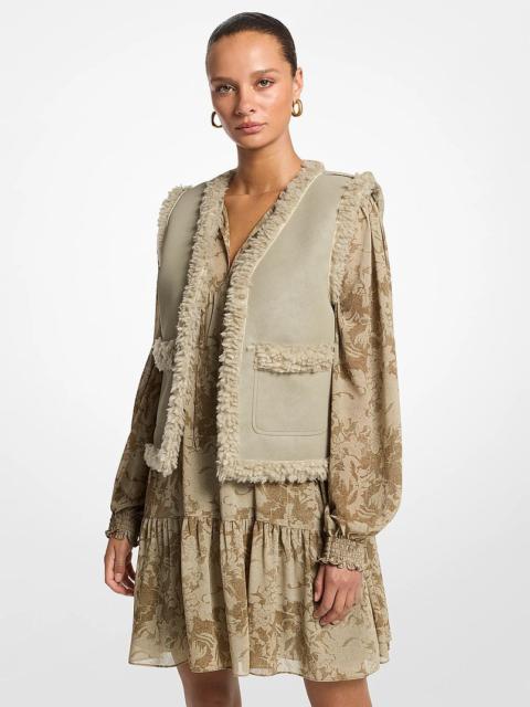 MICHAEL KORS Faux Shearling Vest