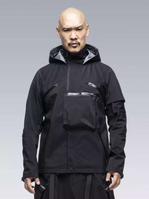 J1A-GTKR-BKS KR EX 3L Gore-Tex® Pro Interops Jacket Black with size 5 WR zippers in gloss black