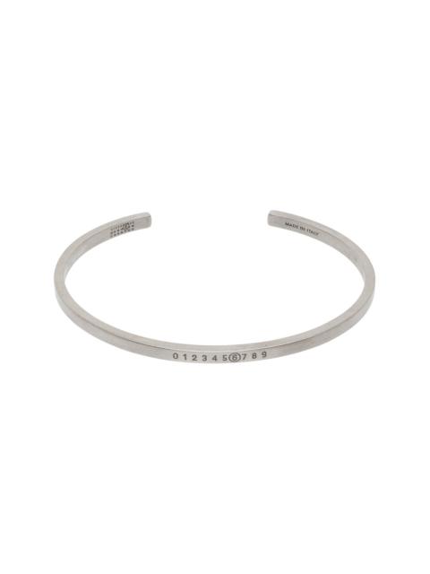 MM6 Maison Margiela Numeric Minimal Signature Cuff Bracelet
