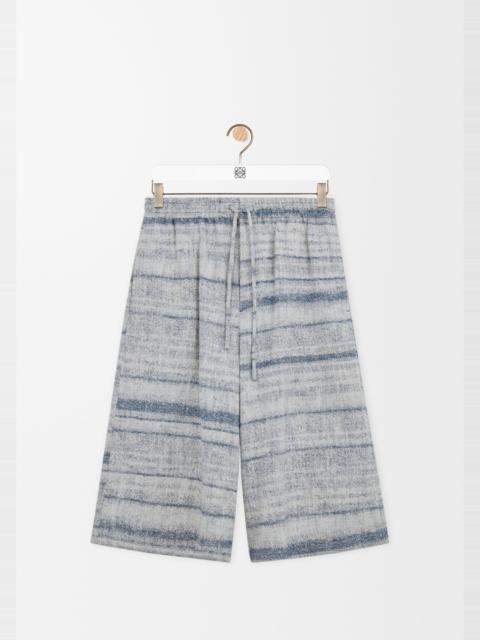Loewe Drawstring shorts in denim