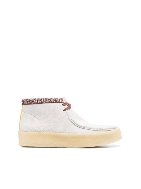 Clarks Originals paisley-print ankle boots