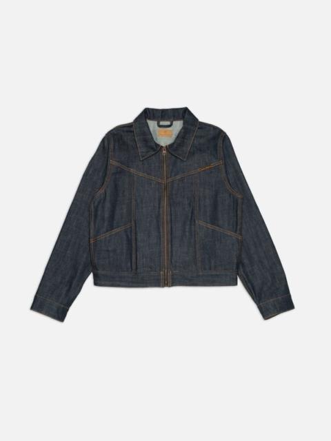 Nudie Jeans Britta Denim Jacket Dry Streaky