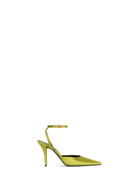 Balmain Satin strappy pumps