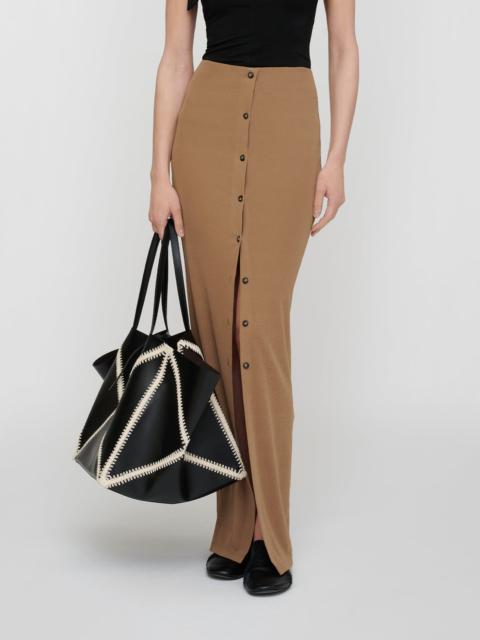Nanushka Mesh Jersey Skirt