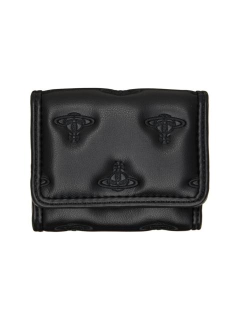 Vivienne Westwood Black Trifold Wallet