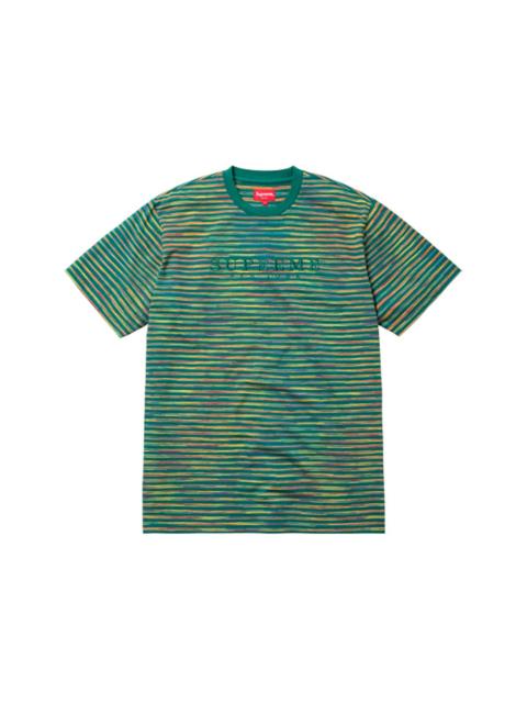 Supreme Static Stripe Top Green