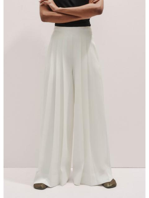 ME+EM Satin Back Crepe Wide-Leg Trouser