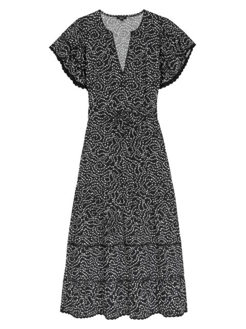 Rails Women's Gia Floral Self-Tie Midi-Dress - Mini Chain Daisies