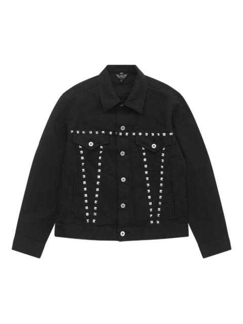 BLACK COMME des GARÇONS studded jacket