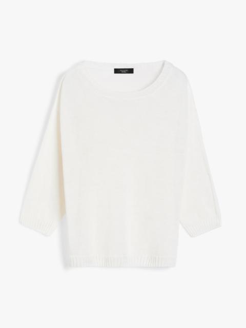 WEEKEND Max Mara SELZ Oversized linen jumper