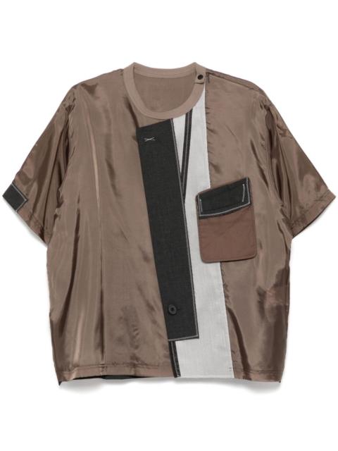 Kolor panelled T-shirt