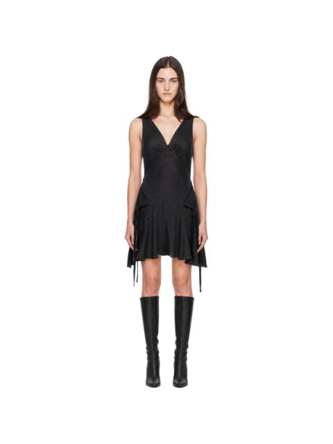 KNWLS Black Elisir Minidress