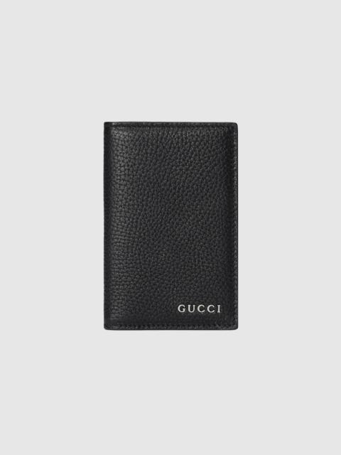 GUCCI Long card case with Gucci logo