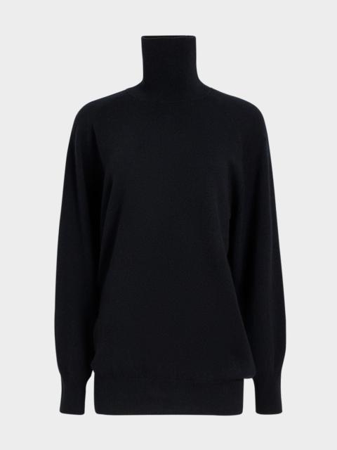 KHAITE Percy Turtleneck Cashmere Sweater