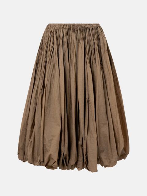 Alaïa Flared balloon maxi skirt