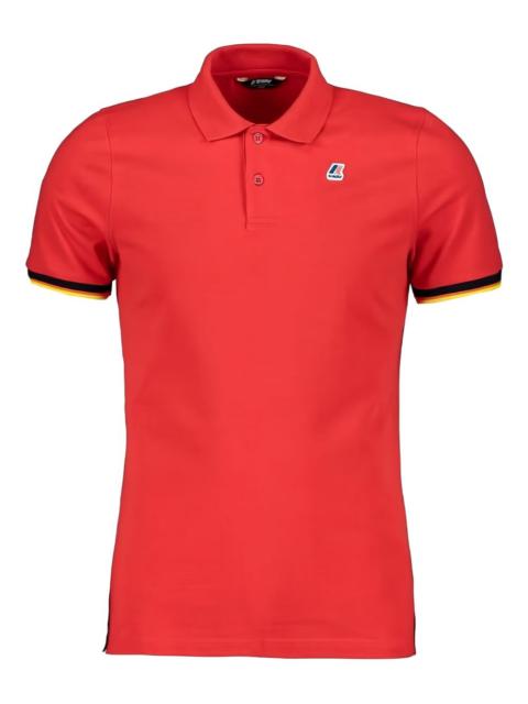 K-WAY tipped polo shirt
