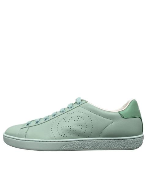 GUCCI (WMNS) Gucci Ace 'Interlocking G - Water Green' 598527-AYO70-3961